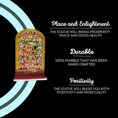 Benefits of Salangpur Balaji marble murti – handcrafted Makrana marble idol symbolizing peace, prosperity, and divine blessings