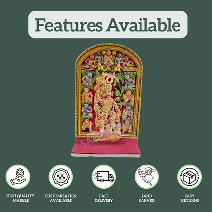 Features of Salangpur Balaji marble murti – premium handcrafted marble idol with customization, fast delivery, and easy returns by Salvik India