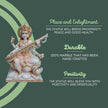 Saraswati Marble Statue - Salvik | Marble Murti Manufacturers in India