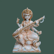 Saraswati Marble Statue - Salvik | Marble Murti Manufacturers in India