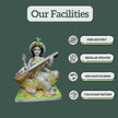 Saraswati Murti Marble - Salvik | Marble Murti Manufacturers in India
