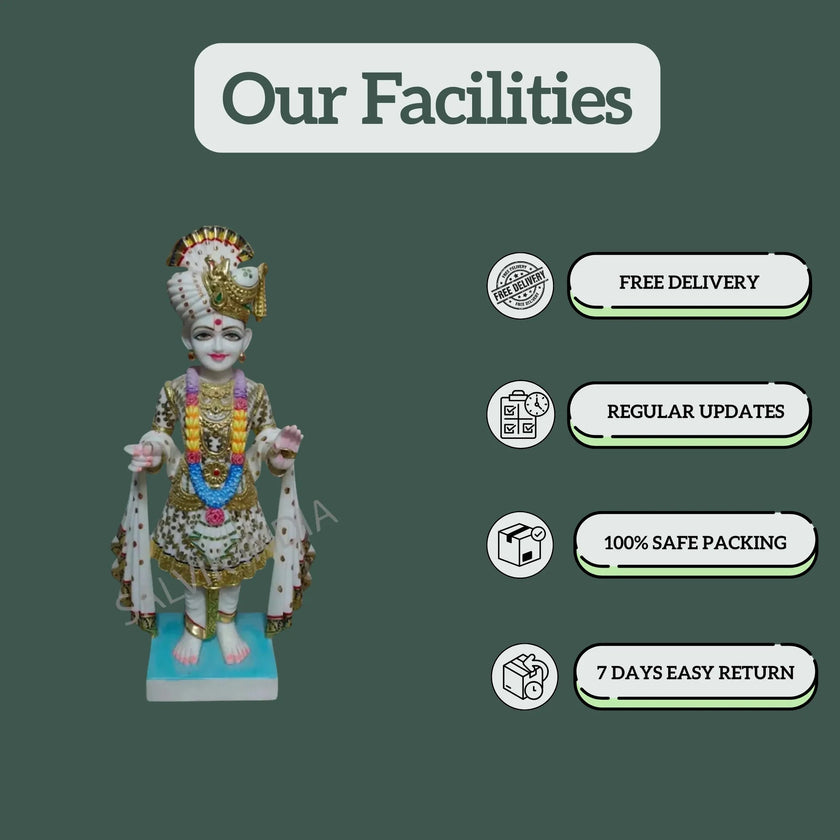 Shri Ji Marble Murti - Salvik | Marble Murti Manufacturers in India