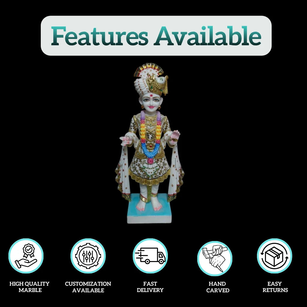 Shri Ji Marble Murti - Salvik | Marble Murti Manufacturers in India