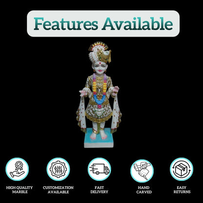 Shri Ji Marble Murti - Salvik | Marble Murti Manufacturers in India