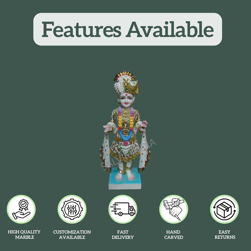 Shri Ji Marble Murti - Salvik | Marble Murti Manufacturers in India