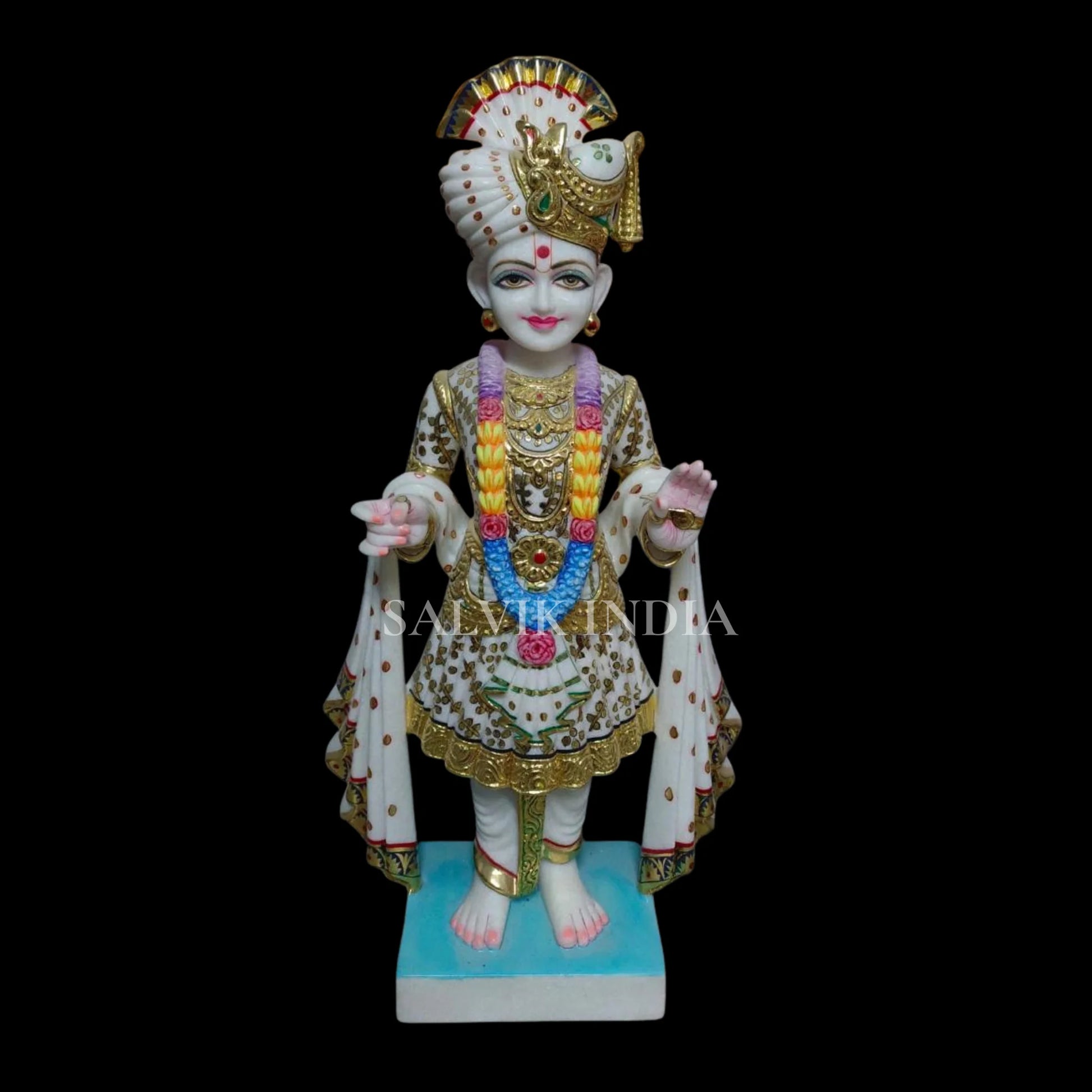 shri ji marble murti-handcrafted divine idol