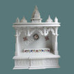 Small Marble Temple for Flats - Salvik | Marble Murti Manufacturers in India