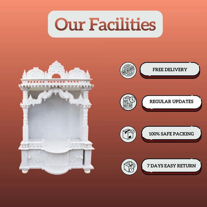 small pooja mandir shelf design for compact spaces