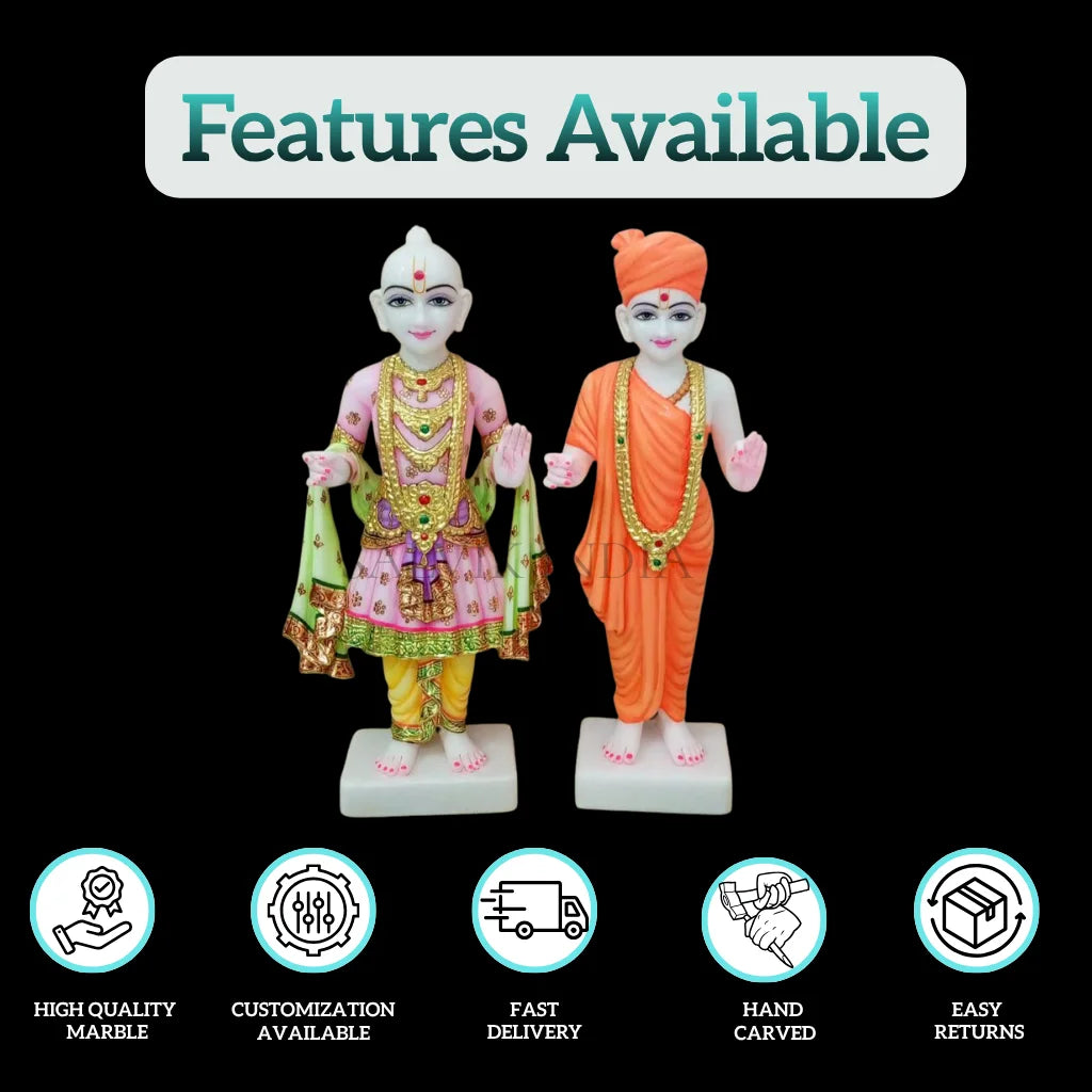 Swaminarayan Marble Murti - Salvik | Marble Murti Manufacturers in India