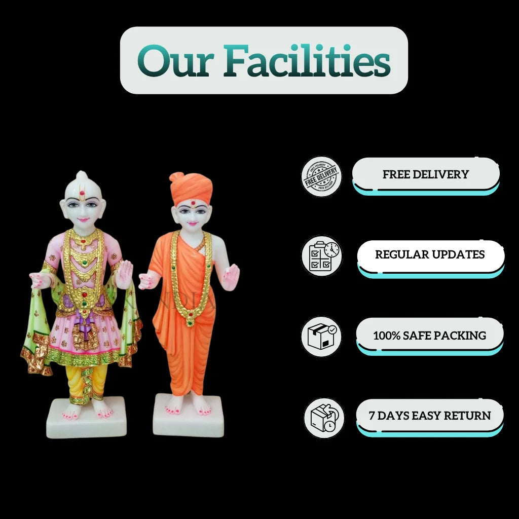 Swaminarayan Marble Murti - Salvik | Marble Murti Manufacturers in India