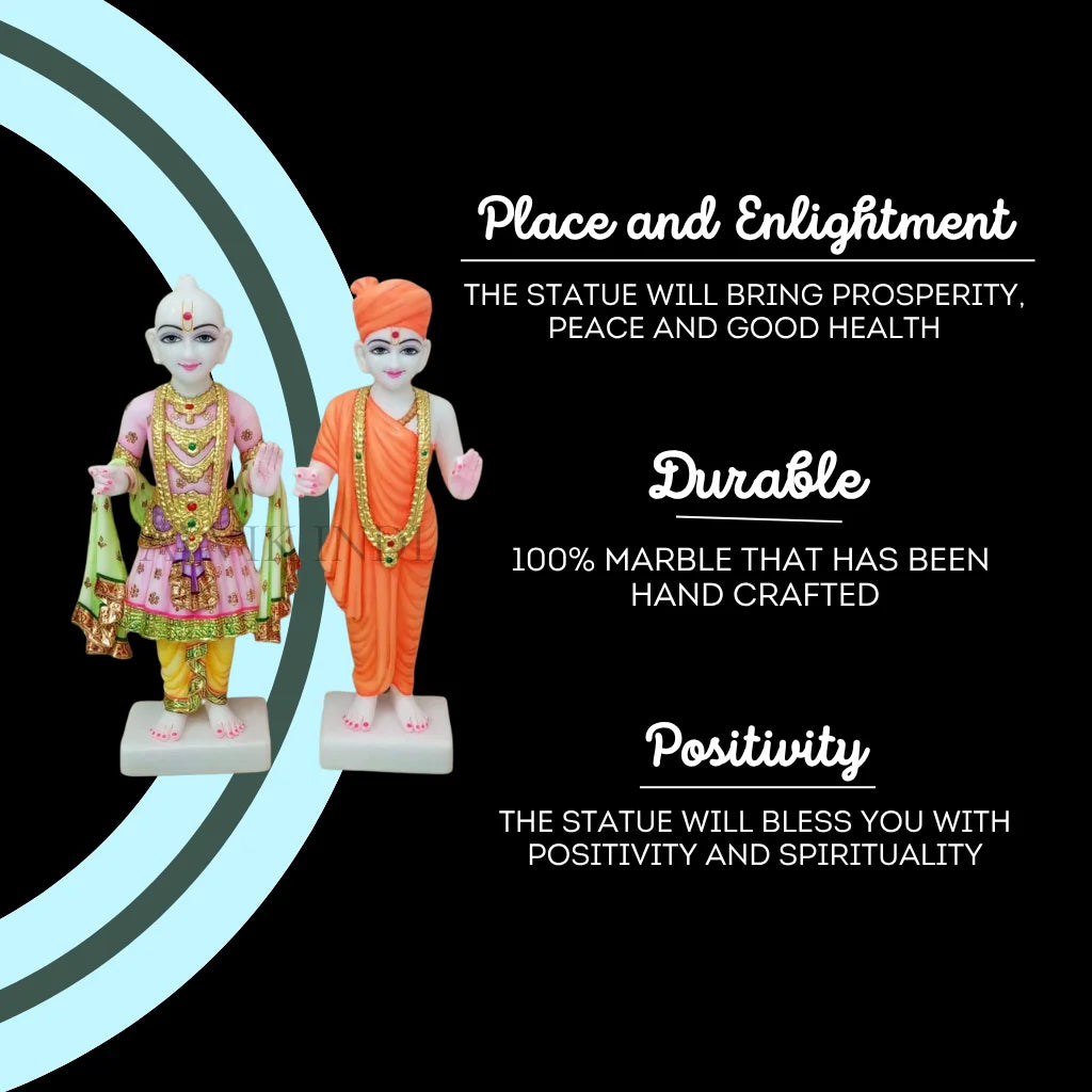 Swaminarayan Marble Murti - Salvik | Marble Murti Manufacturers in India