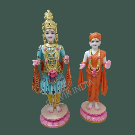 Swaminarayan Marble Statue