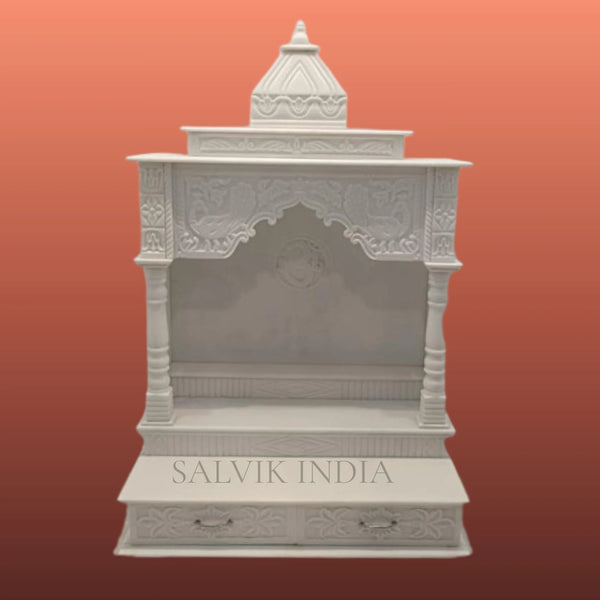 Handcrafted Marble Temple - Salvik | Marble Murti Manufacturers in India