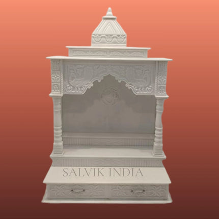Handcrafted Marble Temple - Salvik | Marble Murti Manufacturers in India