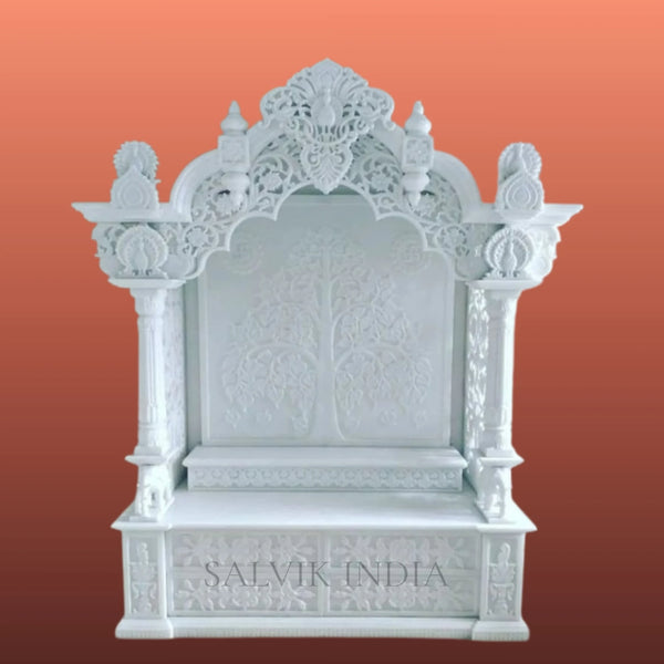 marble temple for house - Salvik | Marble Murti Manufacturers in India