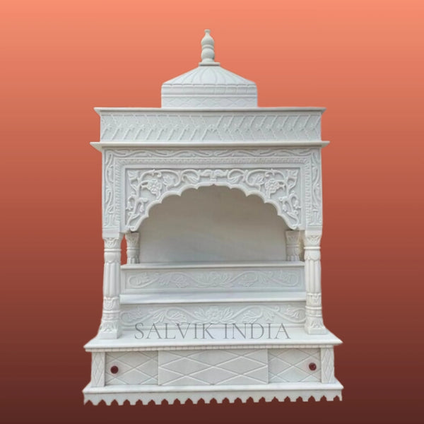 Marble Temple for Home - Salvik | Marble Murti Manufacturers in India