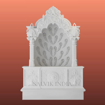 Marble Mandir for Home - Salvik | Marble Murti Manufacturers in India