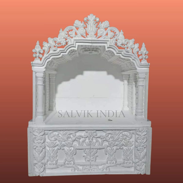 Small Marble Mandir Design for Home