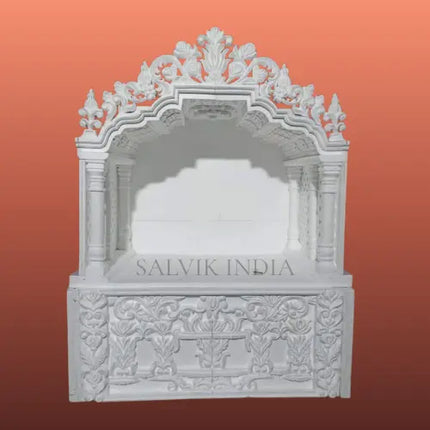 Small Marble Mandir Design for Home