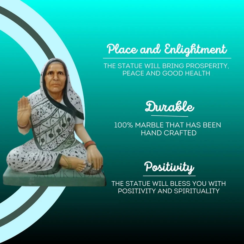 Top human marble statue with elegant posture and detailing
