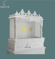 White Marble Home Temple - Salvik | Marble Murti Manufacturers in India