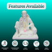 White Marble Sai Baba Murti for Pooja Room & Home Decor