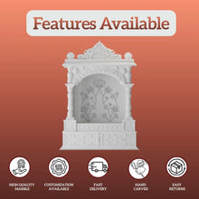 white marble temple carving detail handcrafted design