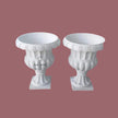 White Marble Tulsi Pot - Salvik | Marble Murti Manufacturers in India