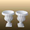 White Marble Tulsi Pot - Salvik | Marble Murti Manufacturers in India